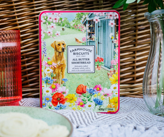 Farmhouse Biscuits All Butter Shortbread Tin 400g