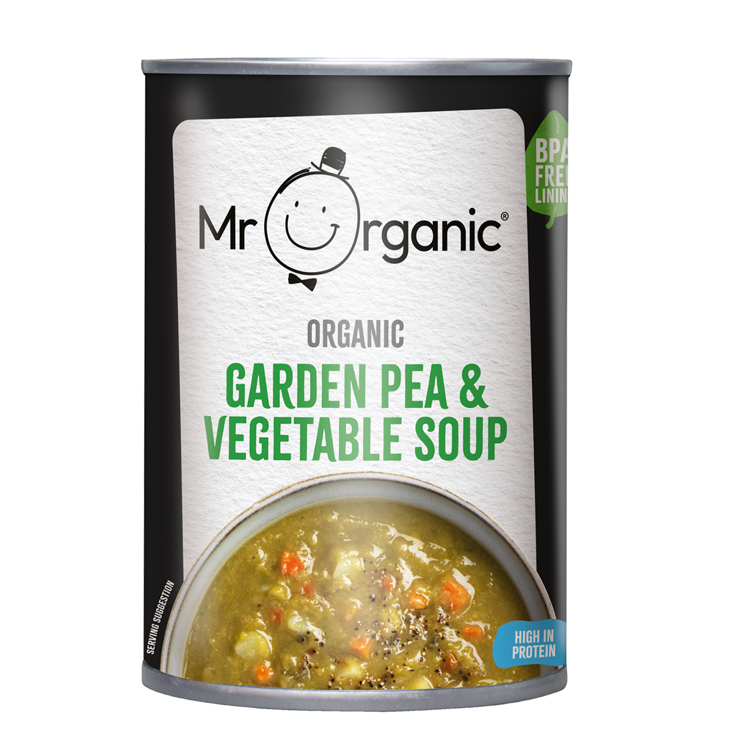 Mr Organic Garden Pea & Veg Soup 400g