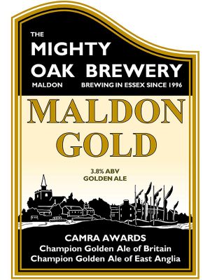 Mighty Oak Brewery Maldon Gold 500ml