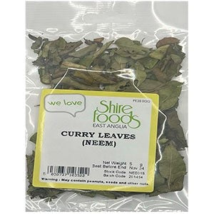 Shire Foods Curry Leaves 5g