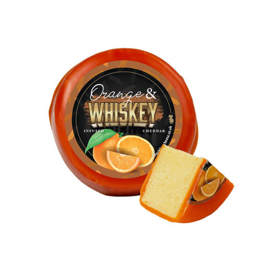 Our Orange & Whiskey Cheddar Cheese 200g