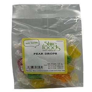 Shirefoods Pear Drops 130g