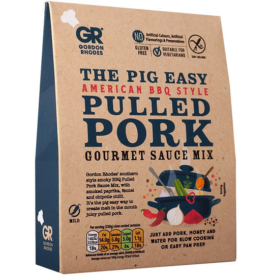 Gordon Rhodes Pig Easy Pulled Pork Sauce Mix 75g