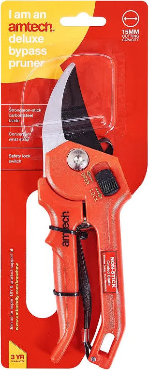 Amtech Deluxe Bypass Pruners