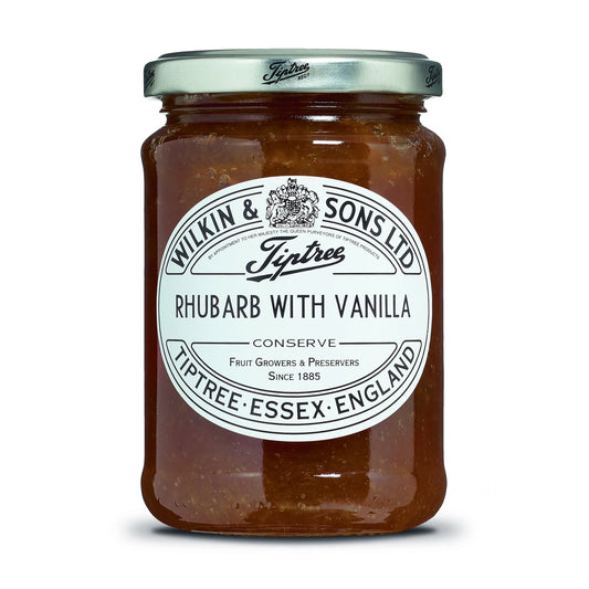 Tiptree Rhubarb & Vanilla Jam 340g