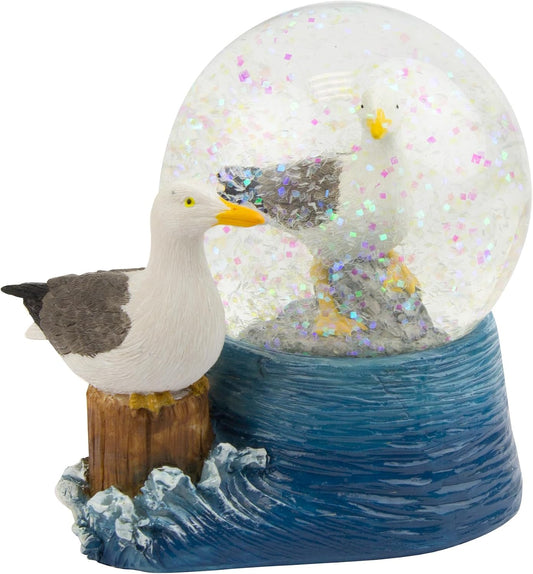 Seagull Glitter Globe