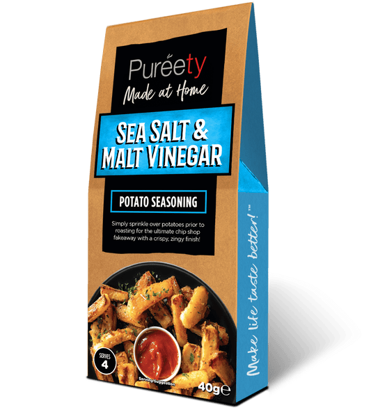 Pureety Sea Salt & Vinegar Potato Seasoning 40g