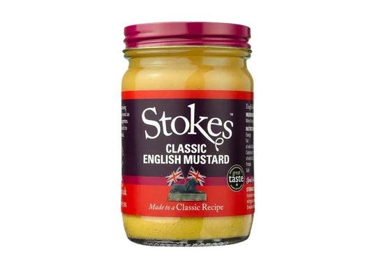 Stokes Classic English Mustard 185g
