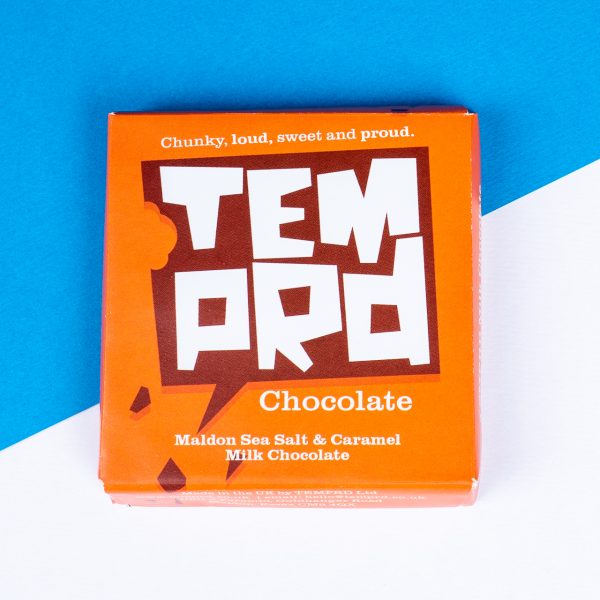 Temprd Milk Chocolate Sea Salt & Caramel 100g
