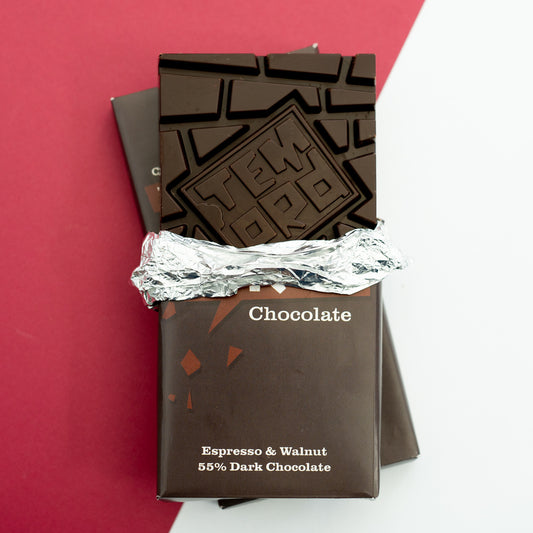 Temprd Chocolate Dark Espresso & Walnut 190g