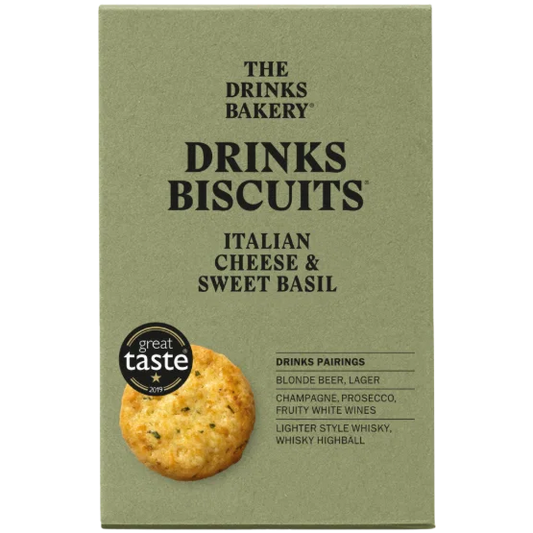 The Drinks Bakery Biscuits Parmesan & Basil 110g