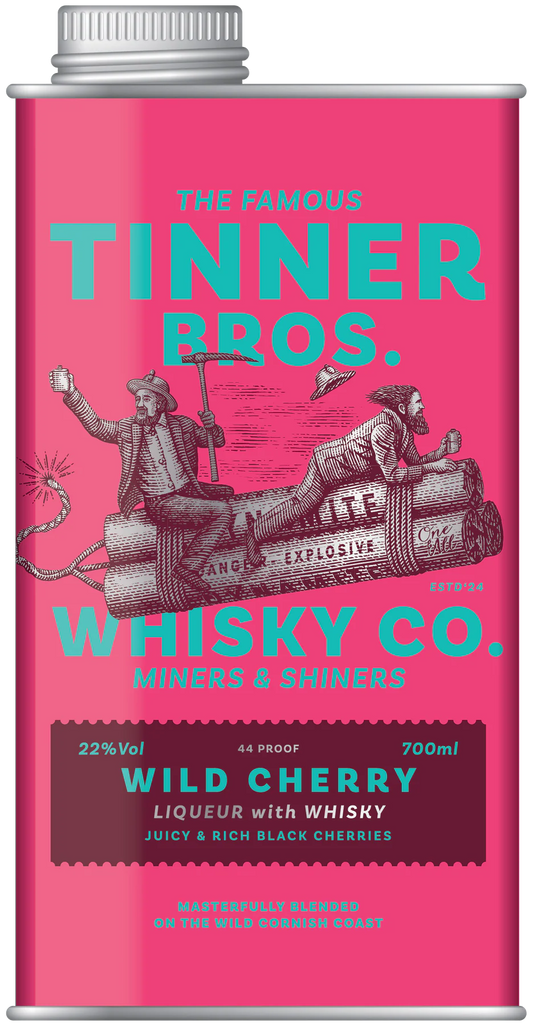 Tinner Bros Whiskey Co Wild Cherry 700ml