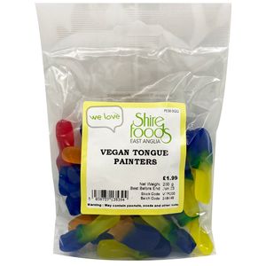 Shire foods Vegan Tongue Painters 150g