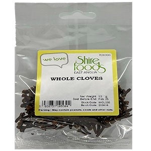 Shire Foods Whole Cloves 10g