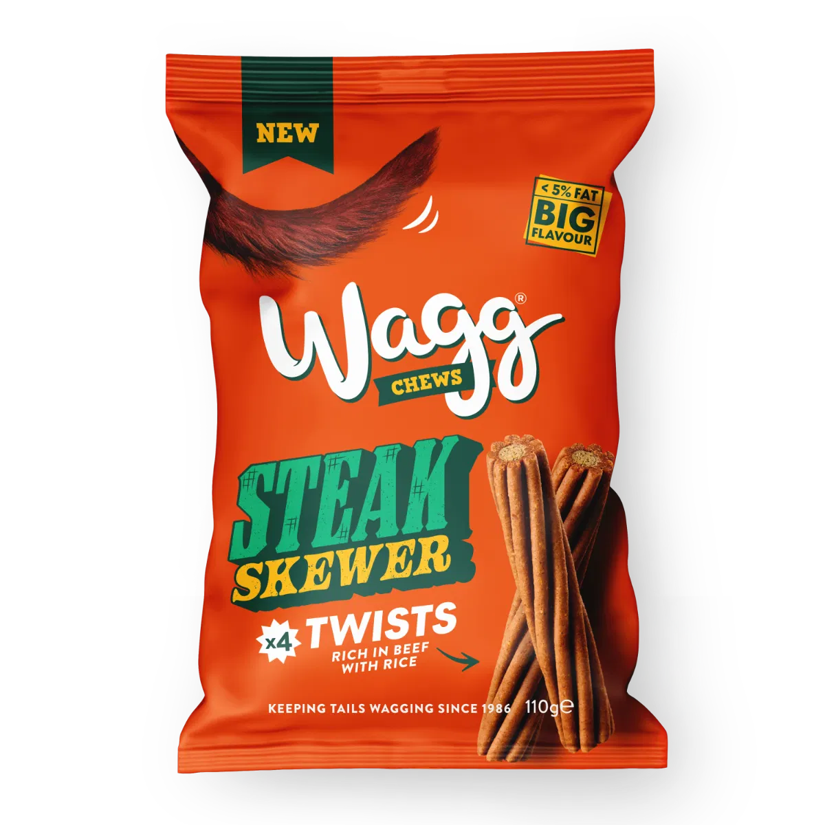 Wagg Steak Skewer Twists x4