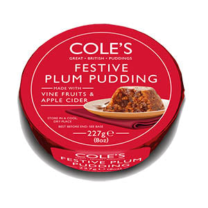 Coles Festive Plum Pudding 227g