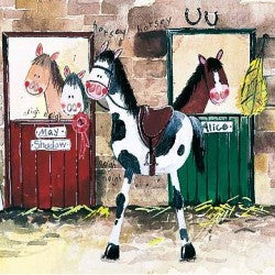 Alex Clark "Alice's Stable" Card (Blank)