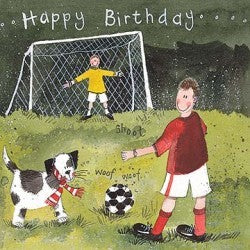 Alex Clark "Football" Card (Happy Birthday)