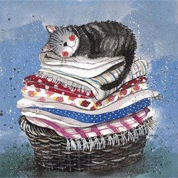 Alex Clark "Laundry Basket" Card (Blank)