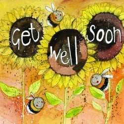 Alex Clark "Get Well Sunflowers" Card (Get Well)