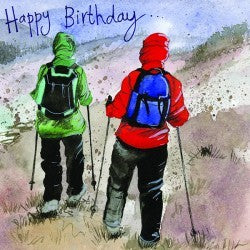 Alex Clark "Hiking" Card (Happy Birthday)