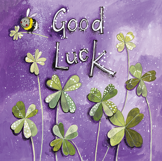 Alex Clark "Lucky Bee" Card (Good Luck)