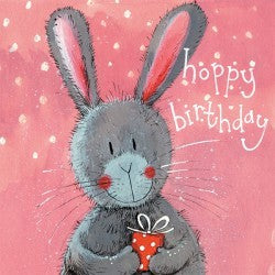 Alex Clark "Big Ears Bunny" Card (Happy Birthday)