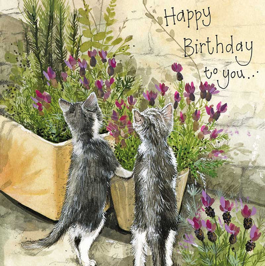 Alex Clark "In The Lavender" Card (Happy Birthday)