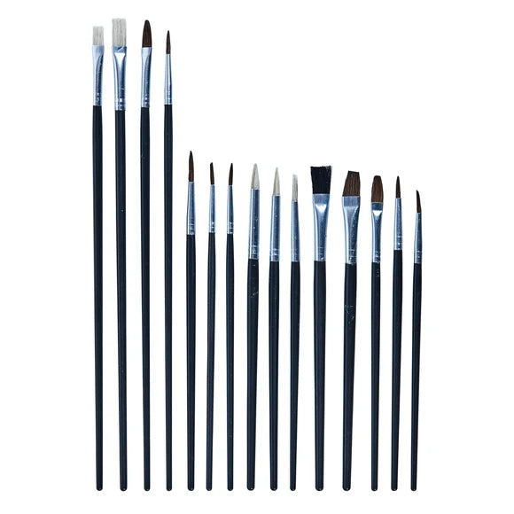 Amtech Artist Brush Set 15pcs