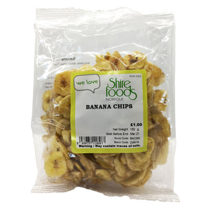 Shirefoods Banana Chips 200g