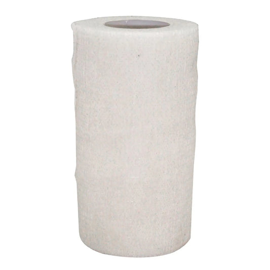 VetSet Wrap Tec Cohesive Bandage 4.5m x 100mm White