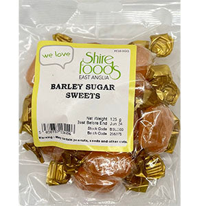 Shirefoods Barley Sugar Sweets 125g
