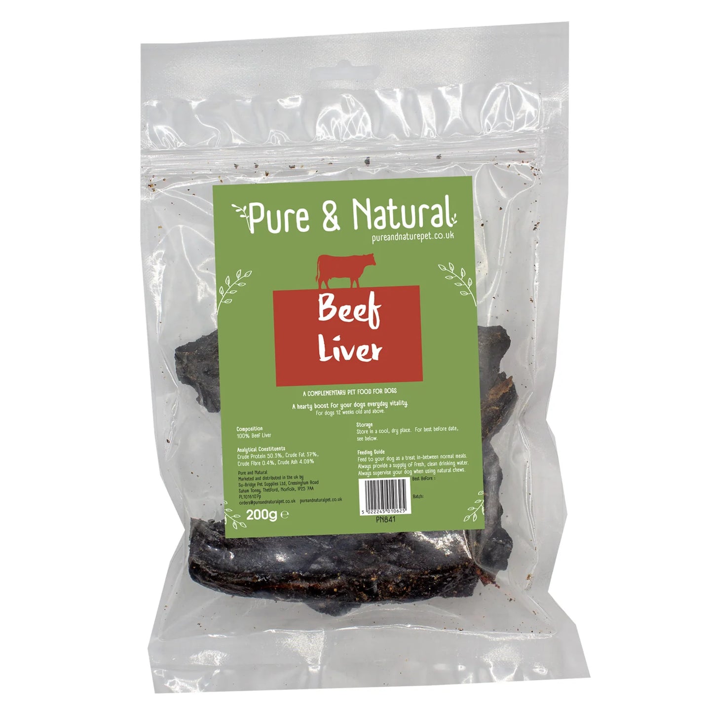 Pure & Natural Beef Liver 200g