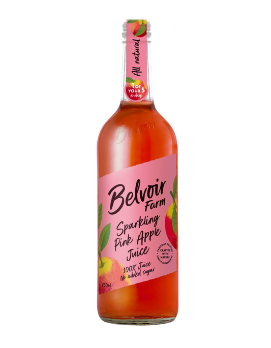 Belvoir Pink Apple Juice 750ml