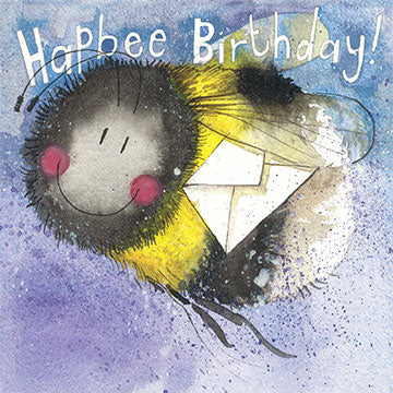 Alex Clark "Birthday bee" Card (Happy Birthday)