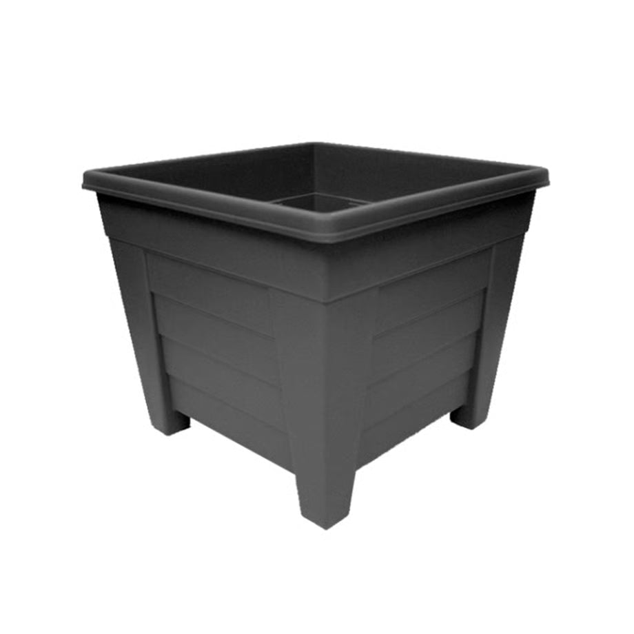 Grosvenor Square Planter Black 27cm