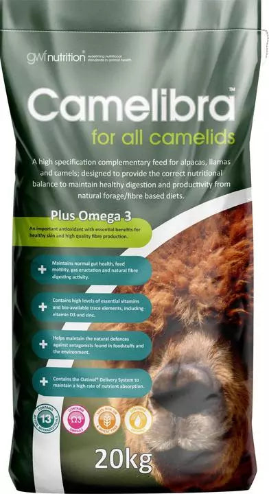 Camelibra Alpaca Feed 20kg