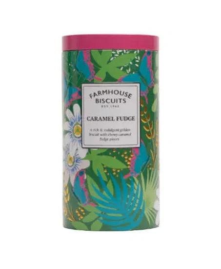 Farmhouse Biscuits Caramel Fudge Tin 200g