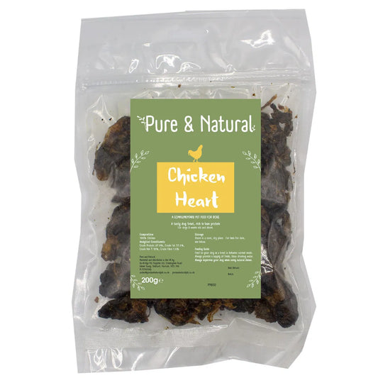 Pure & Natural Chicken Hearts 200g