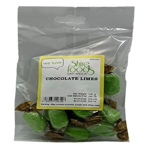 Shire foods Chocolate Limes 100g