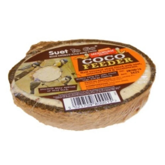 Suet To Go Half Filled Coconut Mealworm