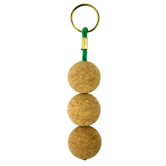 Nauticalia London Floating Triple Ball Keyring