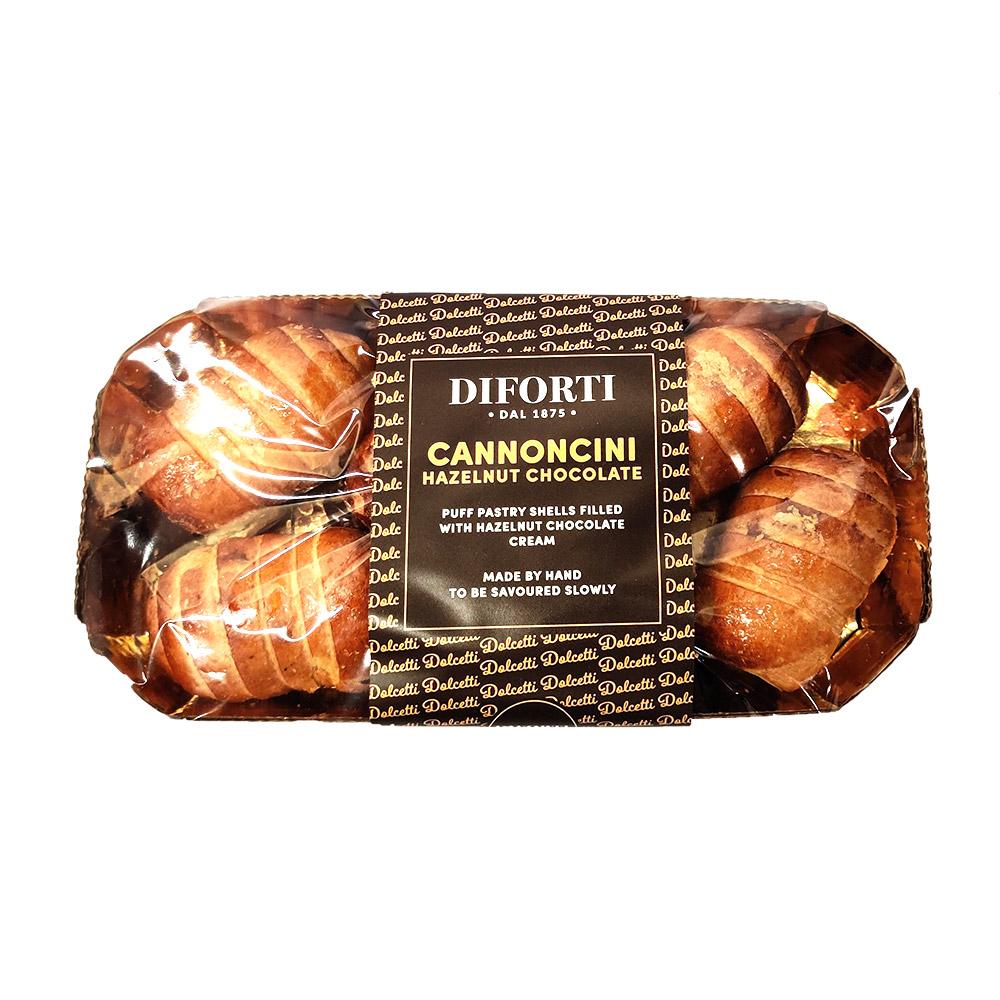Diforti Cannoncini Hazelnut Chocolate 150g