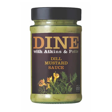 Atkins & Potts Dill Mustard Sauce 185g