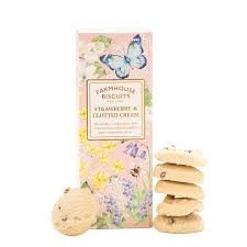 Farmhouse Biscuits Strawberry & Clotted Cream 150g