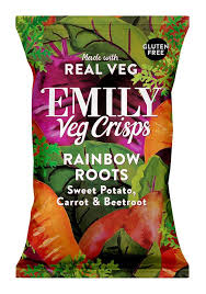 Emily Rainbow Roots Vegetable Crisps 100g