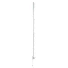 Hotline Fence post White 136 cm high 10 pack