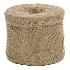 Mill Farm 3ply Natural Jute Twine Spool Jumbo 500g 375m