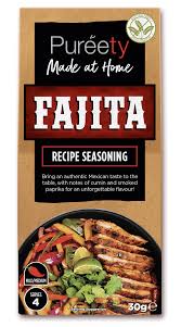 Pureety Fajita Recipe Seasoning 30g