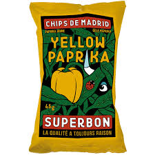 Superbon Crisps Yellow Paprika 125g